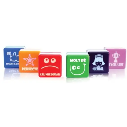 [825613] SELLOS ESPECIAL PROFESORES CATALAN 6 UNIDADES