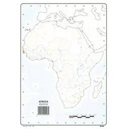 Mapas De África Politico Bloc 50 Hojas