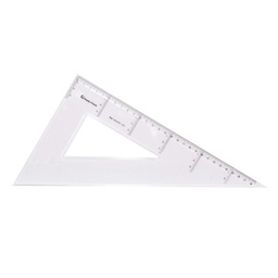 Cartabón Safta Plástico 30 Cm Transparente