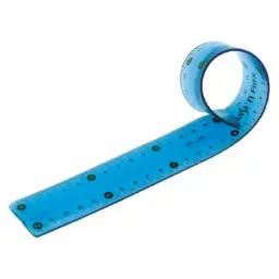 Regla De Plástico Flexible Maped 15 Cm Colores Surtidos