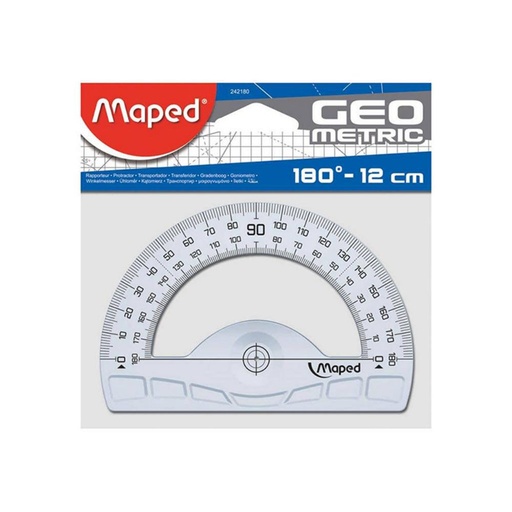 [649133] SEMICÍRCULO MAPED GRAPHIC 180º 12 CM