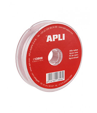 [650481] BOBINA DE CUERDA DE NYLON 0,35MM X 100 METROS