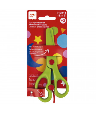 [650479] TIJERA PRESCOLAR APLI 13CM