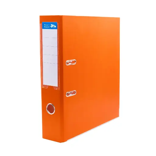 [180756] ARCHIVADOR RADO RAYLU A4 LOMO ANCHO 75MM FORRADO INTERIOR PP NARANJA