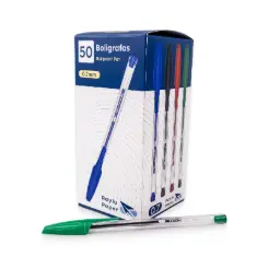Bolígrafo Básico De Tinta De Aceite Coreball Verde Raylu