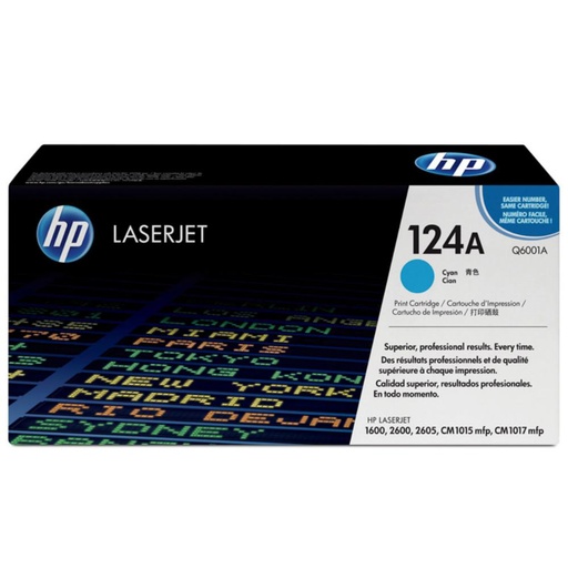 [167992] TONER HP 124A Q6001A CYAN