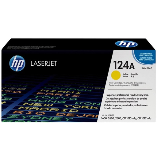[167991] TONER HP 124A Q6002A AMARILLO