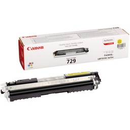 Tóner Canon 729y – Amarillo Original 4367b002