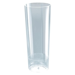 Vaso Tubo Transparente 300cc