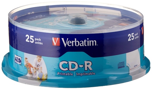 [170085] VERBATIM DVD-R 4.7GB 16X TARRINA 25 UNIDADES