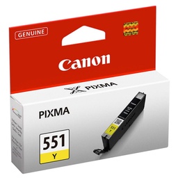 Cartucho De Tinta Amarillo Original (7 Ml) Canon Cli-551 Y 6511b001