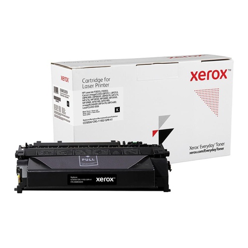[151366] XEROX EVERYDAY TONER PARA HP 05X CE505X CRG119II GPR41 NEGRO