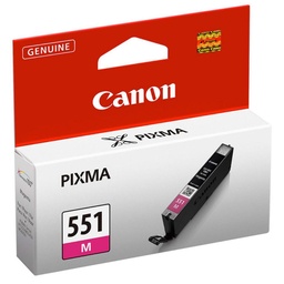 Cartucho De Tinta Magenta Original Canon Cli-551 M 6510b001
