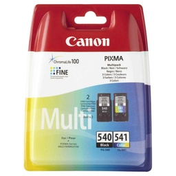 Pack De Cartuchos De Tinta Original (Negro + Color) Canon Pg-540 / Cl-541 5225b013