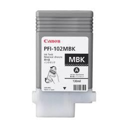 Cartucho De Tinta Negro Mate Original Canon Pfi-102 Mbk 0894b001aa