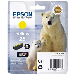 Epson Claria Premium Cartucho Amarillo 26