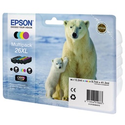 Epson Claria Premium Cartucho Multipack 4 Colores 26xl Alta Capacidad Expression Premium Xp-510