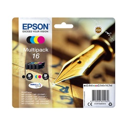 Epson Durabrite Ultra Ink Cartucho 16 Multipack 4 Colores