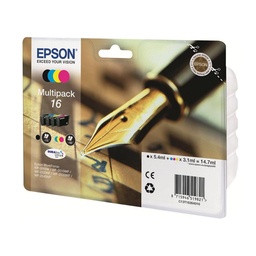 Epson Durabrite Ultra Ink Cartucho 16xl Multipack 4 Colores
