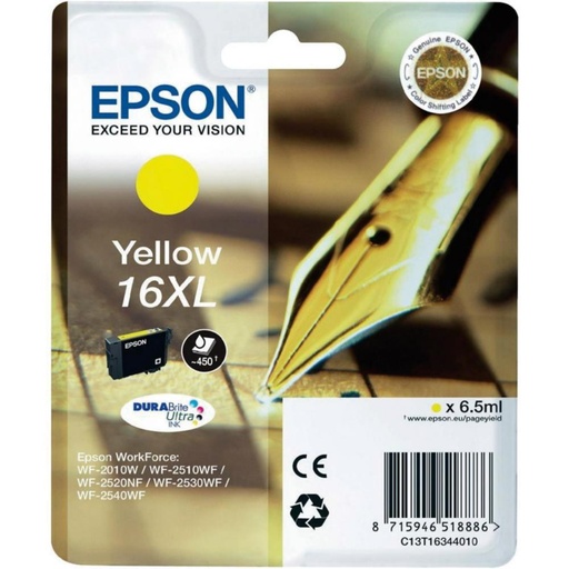 [166276] EPSON DURABRITE ULTRA INK CARTUCHO AMARILLO 16XL