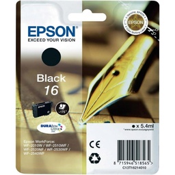 Epson Durabrite Ultra Ink Cartucho Negro 16
