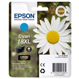 Epson Expression Home Xp-102/205/215/305/405 Cartucho Cian Alta Capacidad 18xl