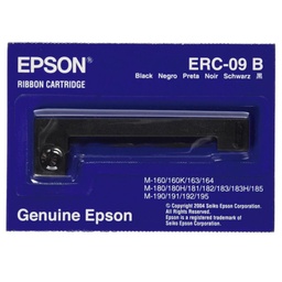 Epson Hx-20, M-160/163/164/180/181/182/183/185/190/191/192/195 Erc-09b (S015168) Cinta Nylon Neg.
