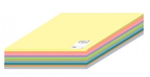 [670415] CARTULINA IRIS 50×65 CM 185 G/M² COLORES PASTEL PAQUETE 120 HOJAS