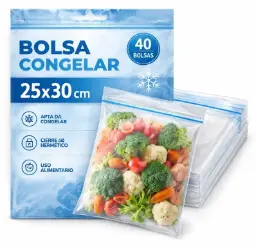 Bolsa Congelador 25x30 40un