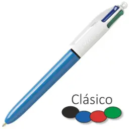 Bolígrafo Bic 4 Colores Original