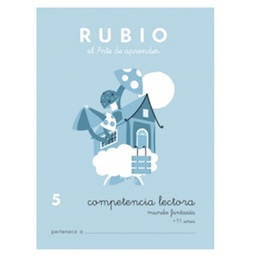 Cuaderno Rubio Competencia Lectora 5