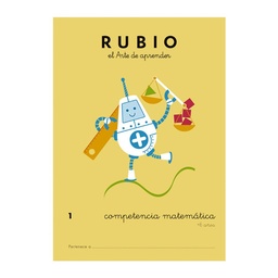 Cuaderno Rubio Competencia Matemática 1