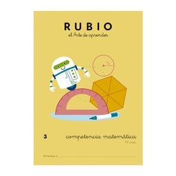 Cuaderno Rubio Competencia Matemática 3