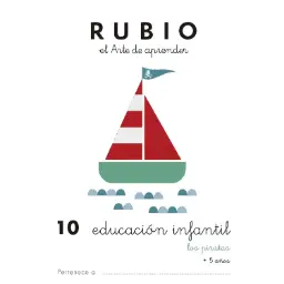 Cuaderno Rubio Educación Infantil 10