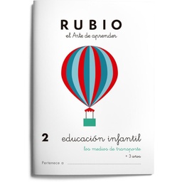 Cuaderno Rubio Educación Infantil 2