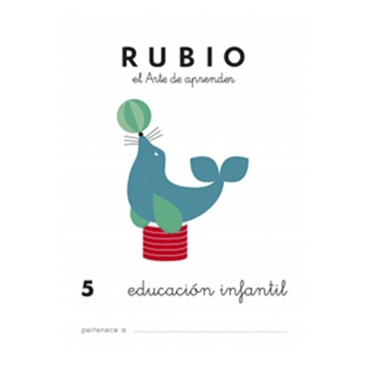 [630344] CUADERNO RUBIO EDUCACIÓN INFANTIL 5 