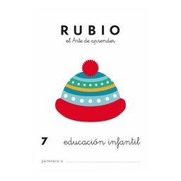 Cuaderno Rubio Educación Infantil 7