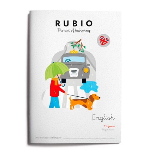 [630793] CUADERNO RUBIO ENGLISH 11 YEARS BEGINNERS 