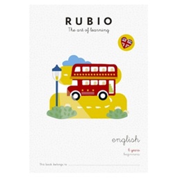 Cuaderno Rubio English 6 Years Beginners
