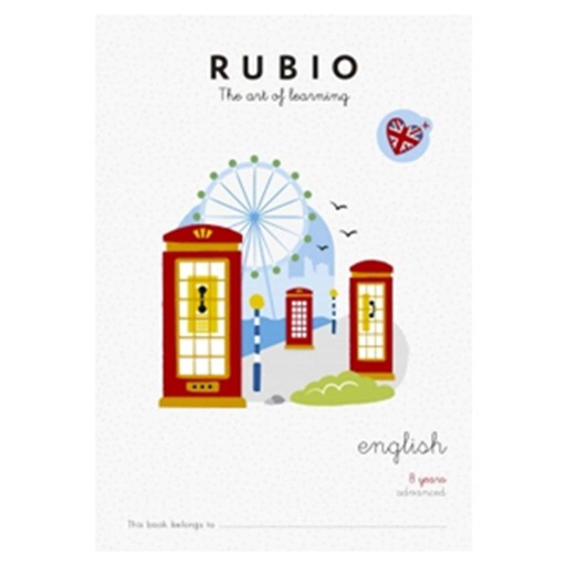 [630654] CUADERNO RUBIO ENGLISH 8 YEARS ADVANCED