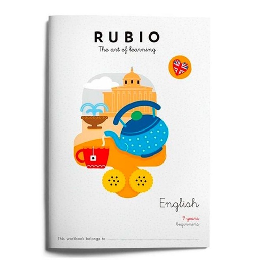 [630791] CUADERNO RUBIO ENGLISH 9 YEARS BEGINNERS