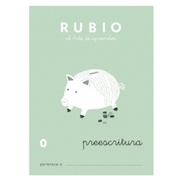 Cuaderno Rubio Escritura 0