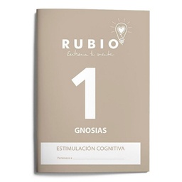Cuaderno Rubio Gnosias Estimulación Cognitiva Nivel 1