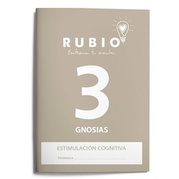 Cuaderno Rubio Gnosias Estimulación Cognitiva Nivel 3