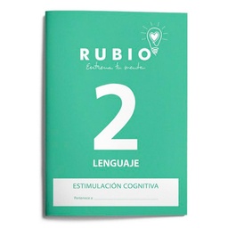 Cuaderno Rubio Lenguaje Estimulación Cognitiva Nivel 2