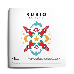 Cuaderno Rubio Mandala Educativo +3 Años