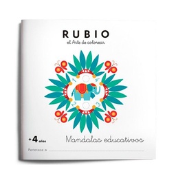 Cuaderno Rubio Mandala Educativo +4 Años