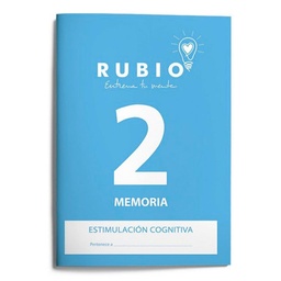 Cuaderno Rubio Memoria Estimulación Cognitiva Nivel 2