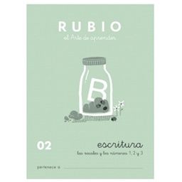 Cuaderno Rubio 02 Escritura