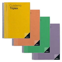 Cuaderno Tríplex Additio Folio Castellano P192